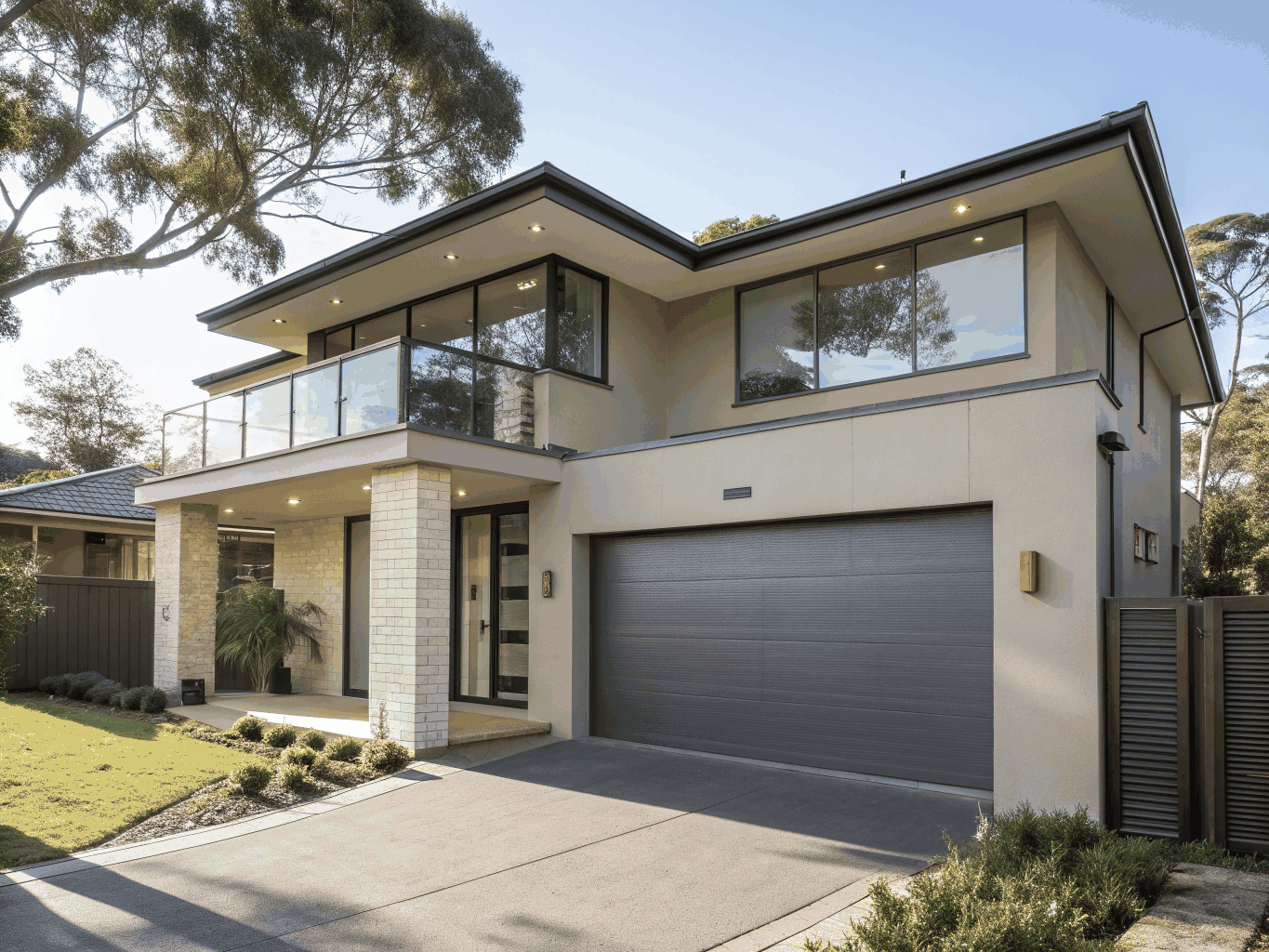 Modern residential architecture in Edmondson Park South West Sydney