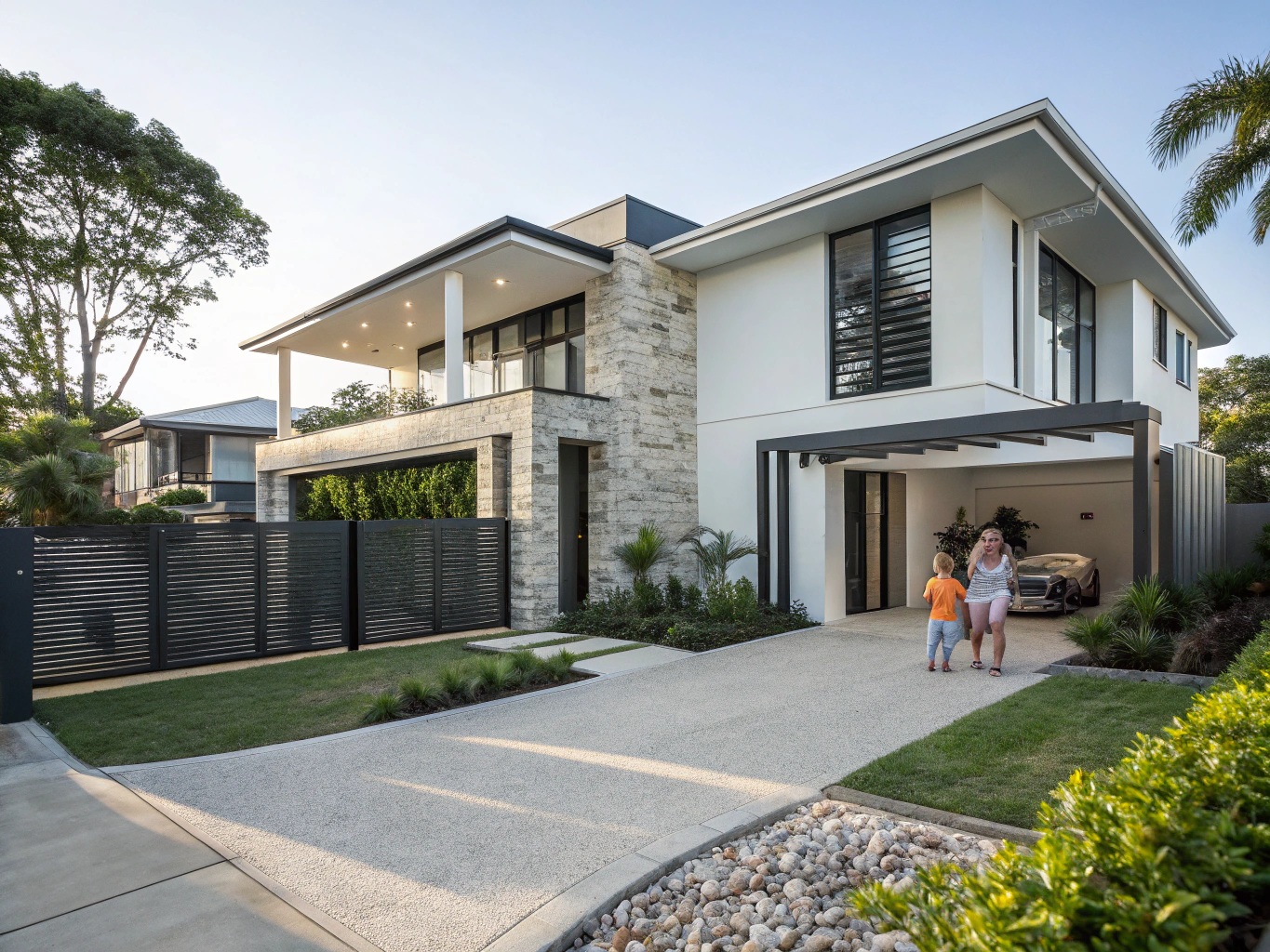 Modern new home build in a Fletcher Hunter Region estate