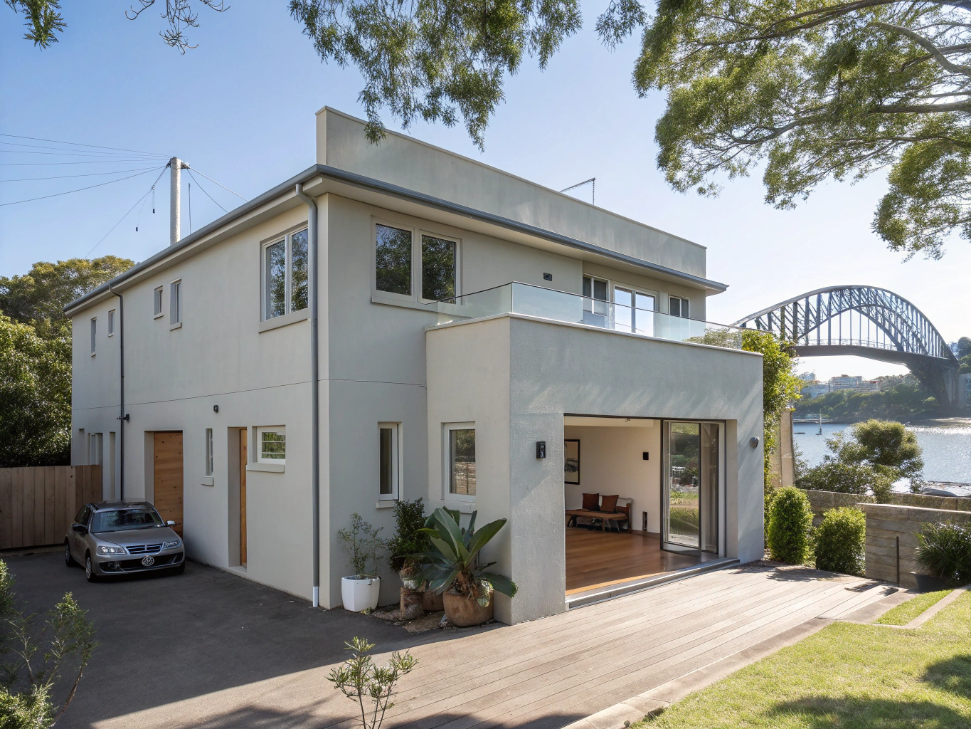 Modern new home construction in Gledswood Hills Sydney