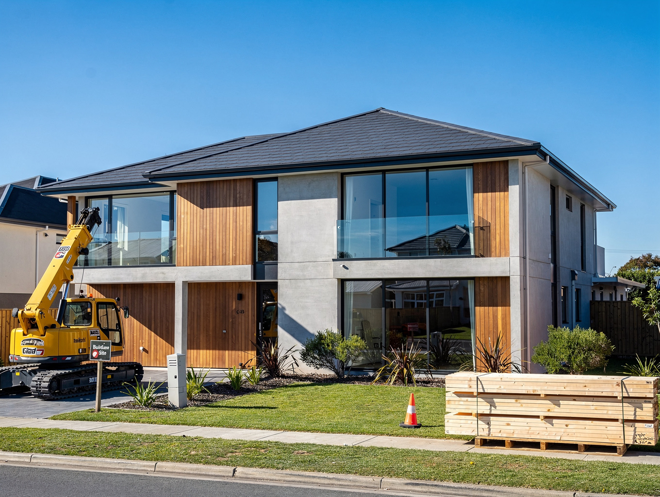 New residential construction and development in West Dapto release area